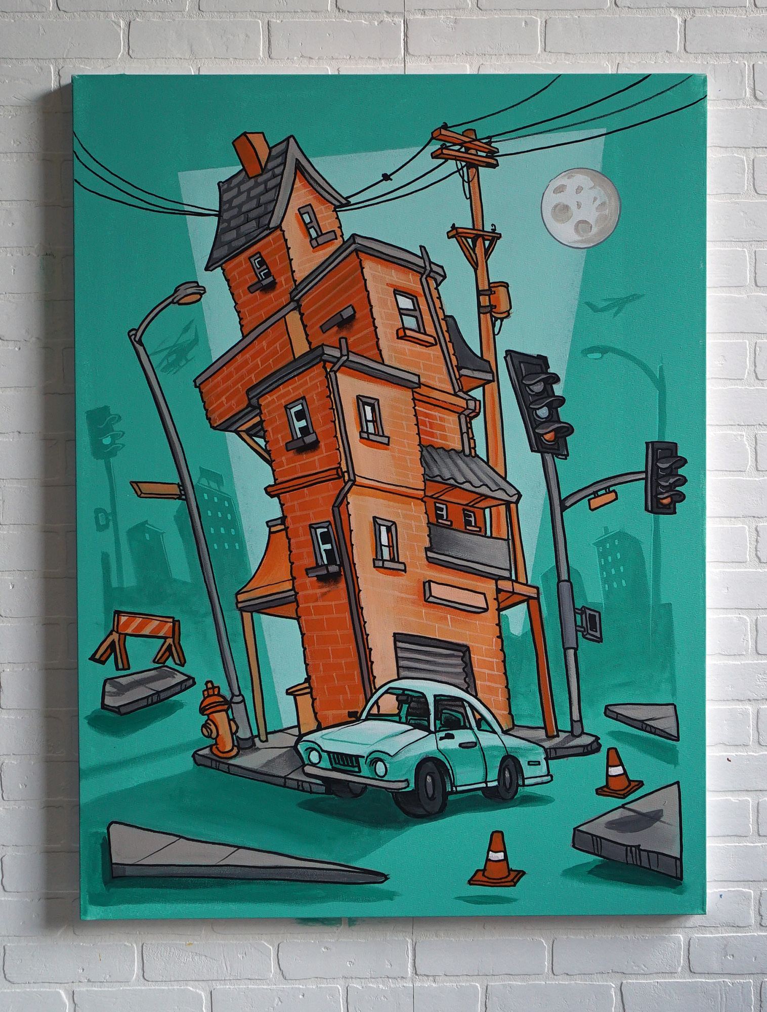 live graffiti canvas airbnb