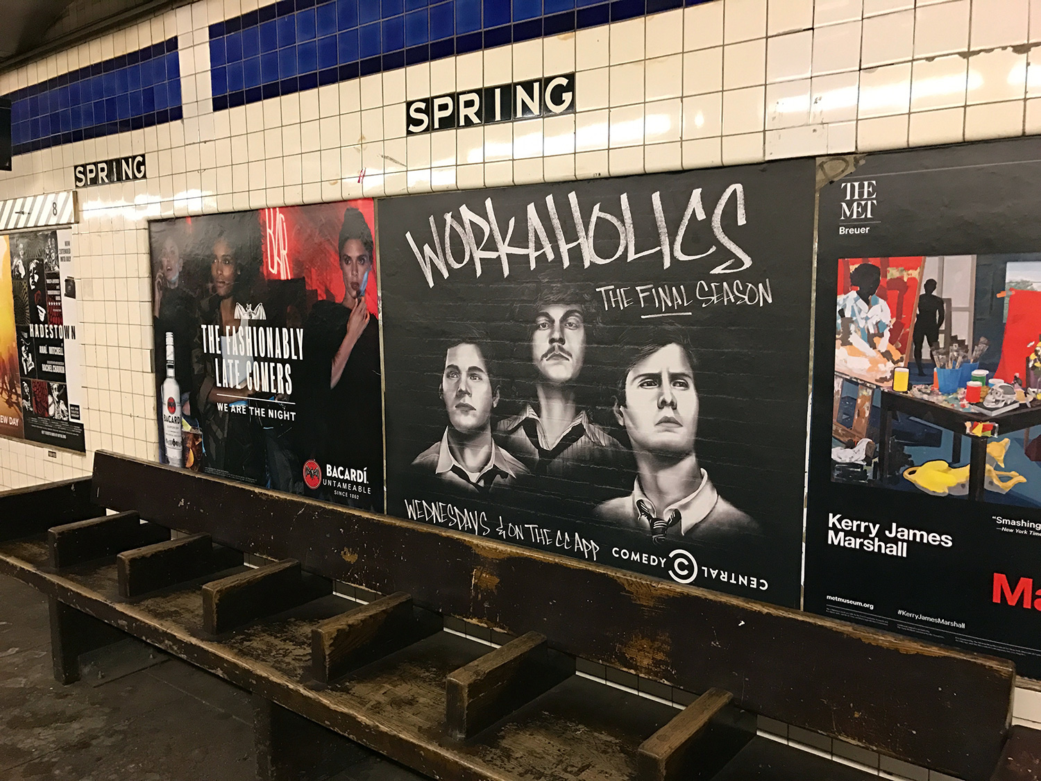 Workaholics Mural Subway Ad