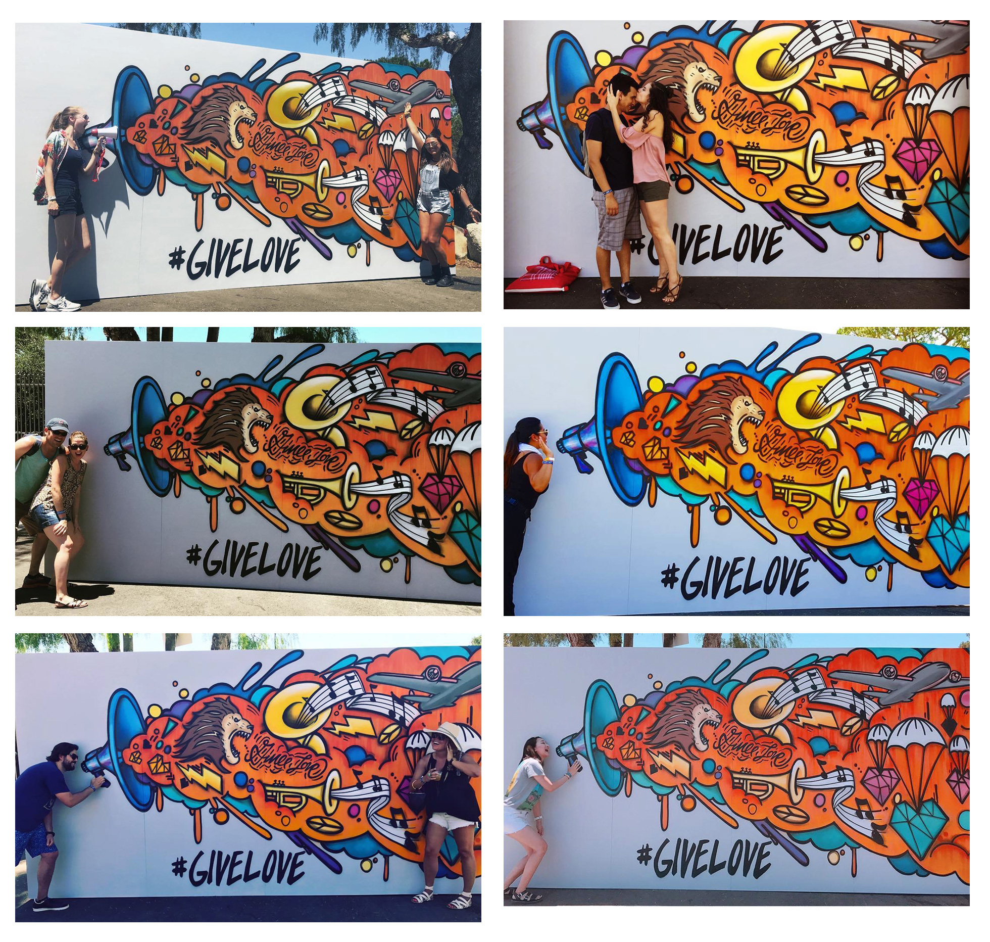 Instagram Interactive Graffiti Art