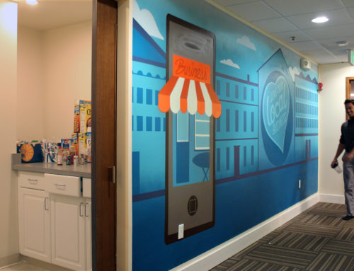 Silicon Valley Office Mural – Bizness Apps