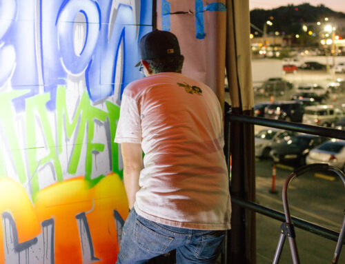 Live Graffiti for Acid Cigarillos LA Launch Party