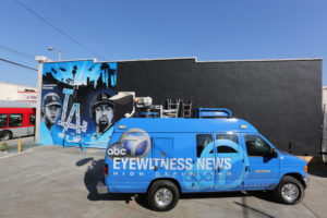 LA Dodgers Mural - Eyewitness News