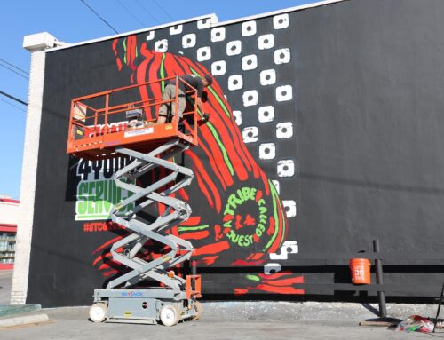 A Tribe Called Quest Mural in Los Angeles