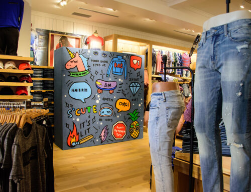 American Eagle Outfitters x Bustle – Denim Street Art