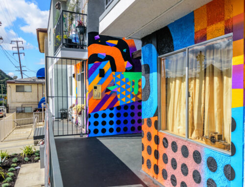 Condo Street Art Makeover – Highland Park Apartments