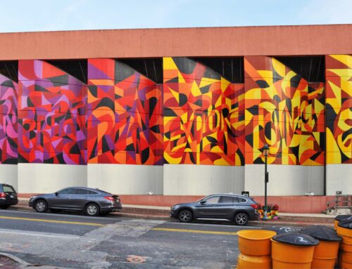 Public Art Mural for Towson Library in Maryland