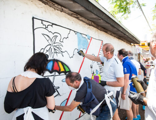 Miami Graffiti Workshop with AXA Travel Insurance in Wynwood