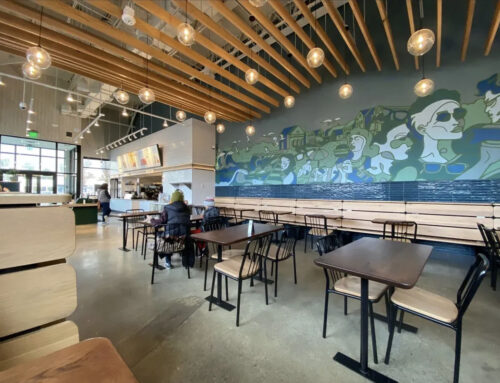 Coastal Mural Scene for Shake Shack in Hingham, MA